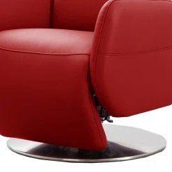 Fredriks Relaxsessel Bosville - Echtleder - Echtleder Pua: Rot - Relaxfunktion - Manuelle Verstellung -Wohnzimmermöbel boutique en ligne 1000254183 210426 12302900328 DETAILS P000000001000254183