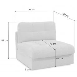 Fredriks Sofa Montfort (1,5-Sitzer) - Chenille - Chenille Alix: Rose -Wohnzimmermöbel boutique en ligne 1000254239 210426 12322600955 SKETCH DETAILS P000000001000254239 sketch