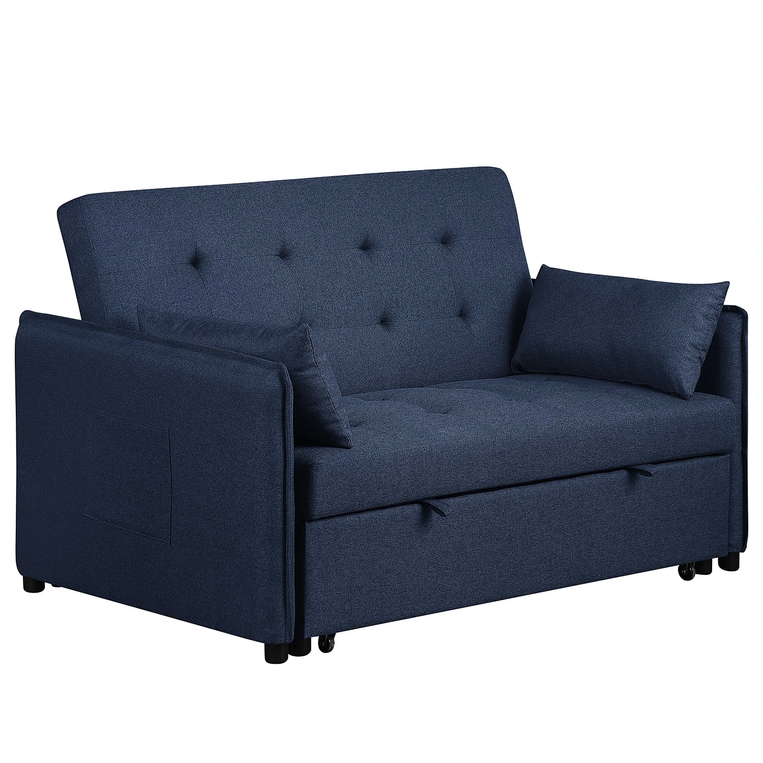 Loftscape Schlafsofa Millery - Webstoff - Blau 7 Loftscape Schlafsofa Millery - Webstoff - Blau – Bild 7