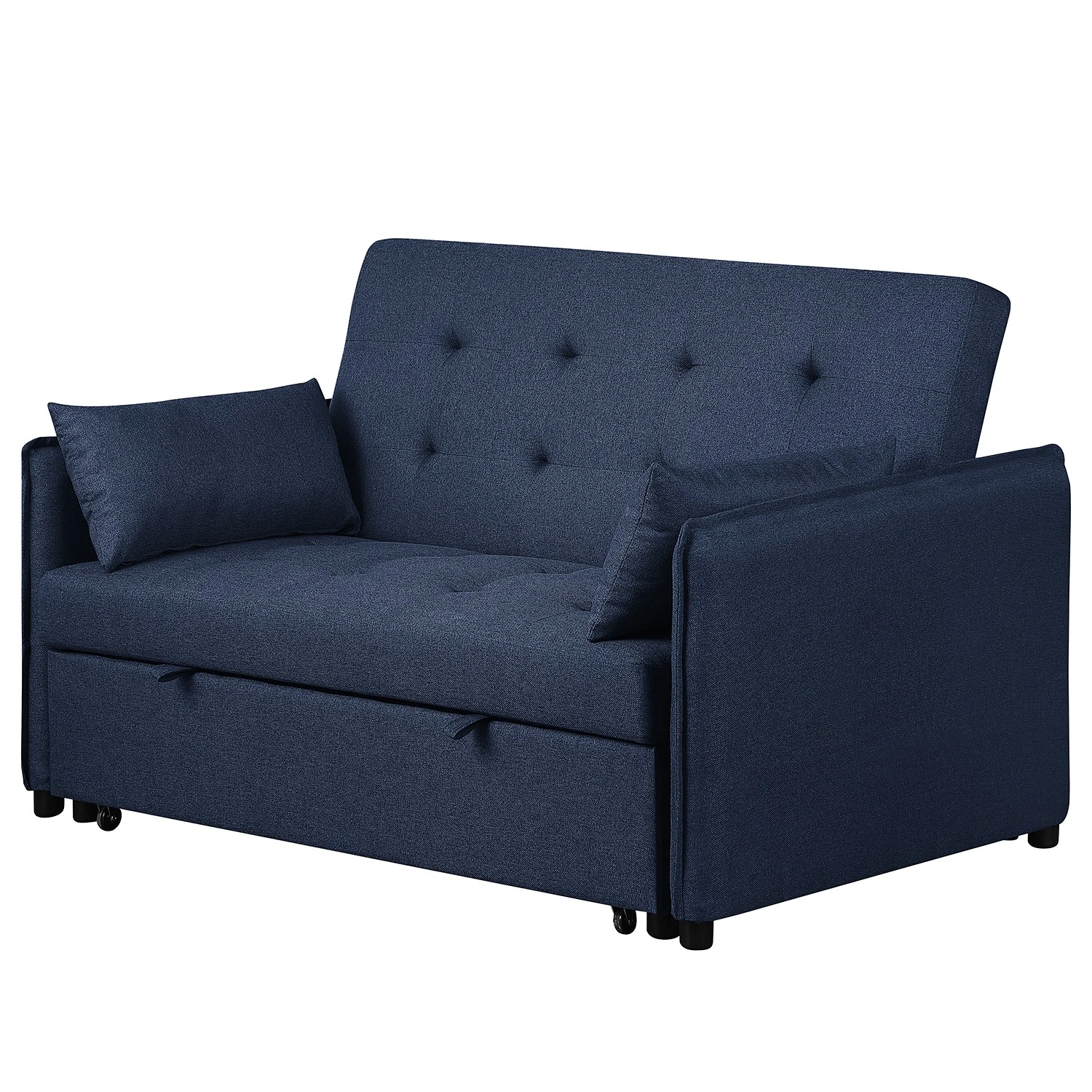 Loftscape Schlafsofa Millery - Webstoff - Blau 1 Loftscape Schlafsofa Millery - Webstoff - Blau