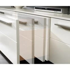 GWINNER Wohnkombination Bellano I (2-teilig) - Echtholzfurnier - Matt Weiß / Balkeneiche - Ausrichtung rechts - Mit Beleuchtung 13 GWINNER Wohnkombination Bellano I (2-teilig) - Echtholzfurnier - Matt Weiß / Balkeneiche - Ausrichtung rechts - Mit Beleuchtung -Wohnzimmermöbel boutique en ligne 1000254973 210723 15201600233 DETAILS P000000001000254973