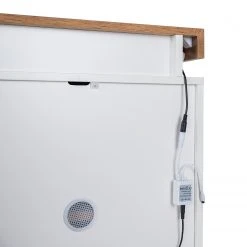 Fredriks TV-Lowboard Namona II - Inkl. Beleuchtung - Eiche Dekor / Weiß -Wohnzimmermöbel boutique en ligne 1000255072 220729 070 DETAILS P000000001000255072