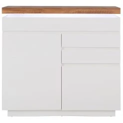 Fredriks Kommode Namona I - Inkl. Beleuchtung - Eiche Dekor / Weiß -Wohnzimmermöbel boutique en ligne 1000255076 220729 035 DETAILS P000000001000255076