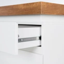 Fredriks Kommode Namona I - Inkl. Beleuchtung - Eiche Dekor / Weiß -Wohnzimmermöbel boutique en ligne 1000255076 220729 055 DETAILS P000000001000255076