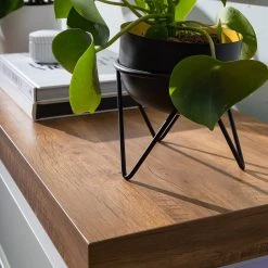 Fredriks Kommode Namona I - Inkl. Beleuchtung - Eiche Dekor / Weiß -Wohnzimmermöbel boutique en ligne 1000255076 220803 065 DETAILS P000000001000255076