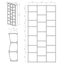 Temahome Regal Maze IV - Sandgrau 17 Temahome Regal Maze IV - Sandgrau -Wohnzimmermöbel boutique en ligne 1000255239 210324 15033400167 SKETCH DETAILS P000000001000255239 sketch