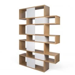 Temahome Regal London III - Eiche / Weiß -Wohnzimmermöbel boutique en ligne 1000255247 210324 15033500233 DETAILS P000000001000255247