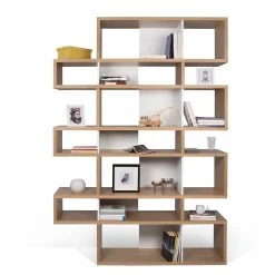 Temahome Regal London III - Eiche / Weiß -Wohnzimmermöbel boutique en ligne 1000255247 210324 15033500235 DETAILS P000000001000255247