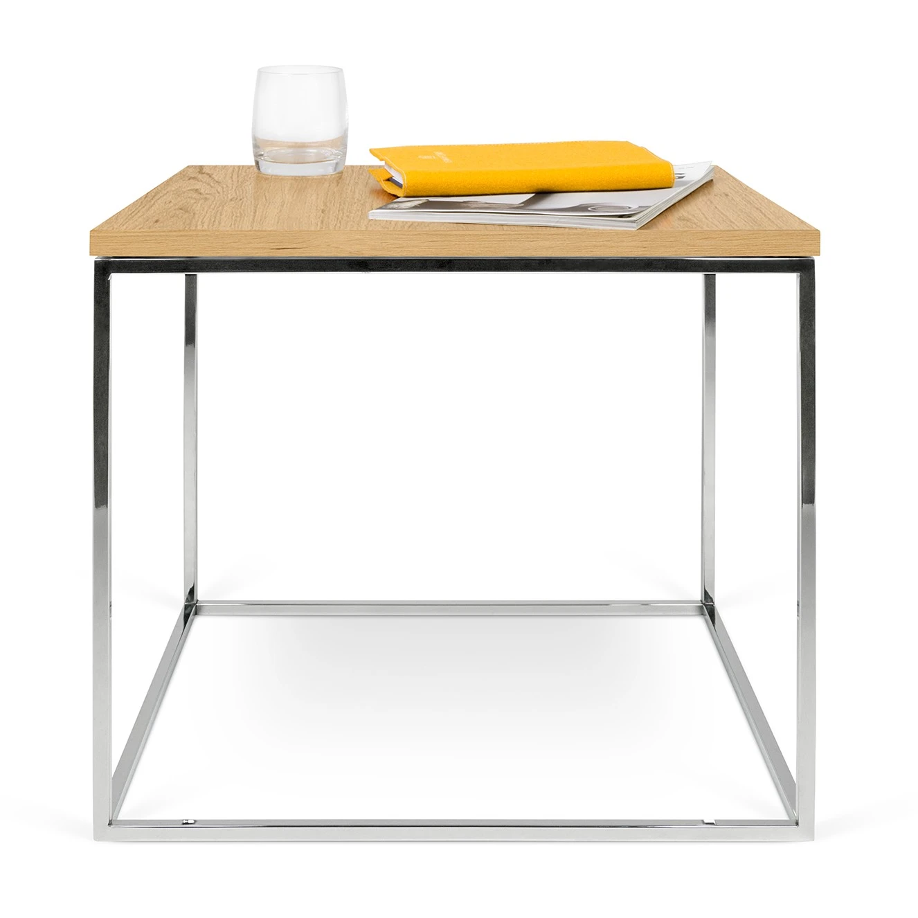 Temahome Couchtisch Gleam IV - Echtholzfurnier / Metall - Eiche 3 Temahome Couchtisch Gleam IV - Echtholzfurnier / Metall - Eiche – Bild 3