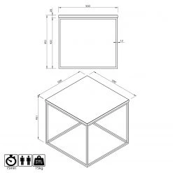 Temahome Couchtisch Gleam IV - Echtholzfurnier / Metall - Eiche 7 Temahome Couchtisch Gleam IV - Echtholzfurnier / Metall - Eiche -Wohnzimmermöbel boutique en ligne 1000255284 210324 15033800497 SKETCH DETAILS P000000001000255284 sketch
