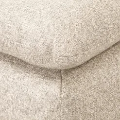 Norrwood Polsterhocker La Motte - Webstoff - Webstoff Sogol: Kies -Wohnzimmermöbel boutique en ligne 1000255293 210419 06342100089 DETAILS P000000001000255293