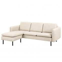 Norrwood Ecksofa La Motte - Webstoff - Webstoff Sogol: Kies - Breite: 224 cm