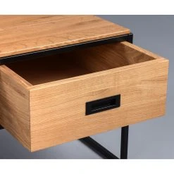 Red Living Couchtisch Manvieux - Wildeiche massiv / Metall - Wildeiche / Schwarz -Wohnzimmermöbel boutique en ligne 1000255941 210407 14333300015 DETAILS P000000001000255941