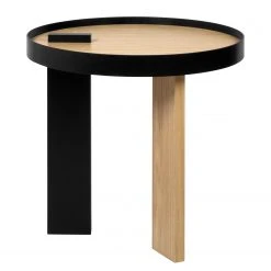Temahome Beistelltisch Bruno - Echtholzfurnier / Metall - Eiche / Schwarz 17 Temahome Beistelltisch Bruno - Echtholzfurnier / Metall - Eiche / Schwarz -Wohnzimmermöbel boutique en ligne 1000255961 210331 14443200007 DETAILS P000000001000255961