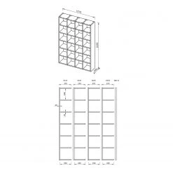 Temahome Regal Pombal II - Eiche 13 Temahome Regal Pombal II - Eiche -Wohnzimmermöbel boutique en ligne 1000255989 210331 14482300166 SKETCH DETAILS P000000001000255989 sketch