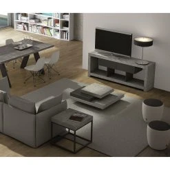 Temahome Couchtisch Slate - Beton Dekor / Schwarz 10 Temahome Couchtisch Slate - Beton Dekor / Schwarz -Wohnzimmermöbel boutique en ligne 1000255995 210331 14490400195 MOOD DETAILS P000000001000255995 mood