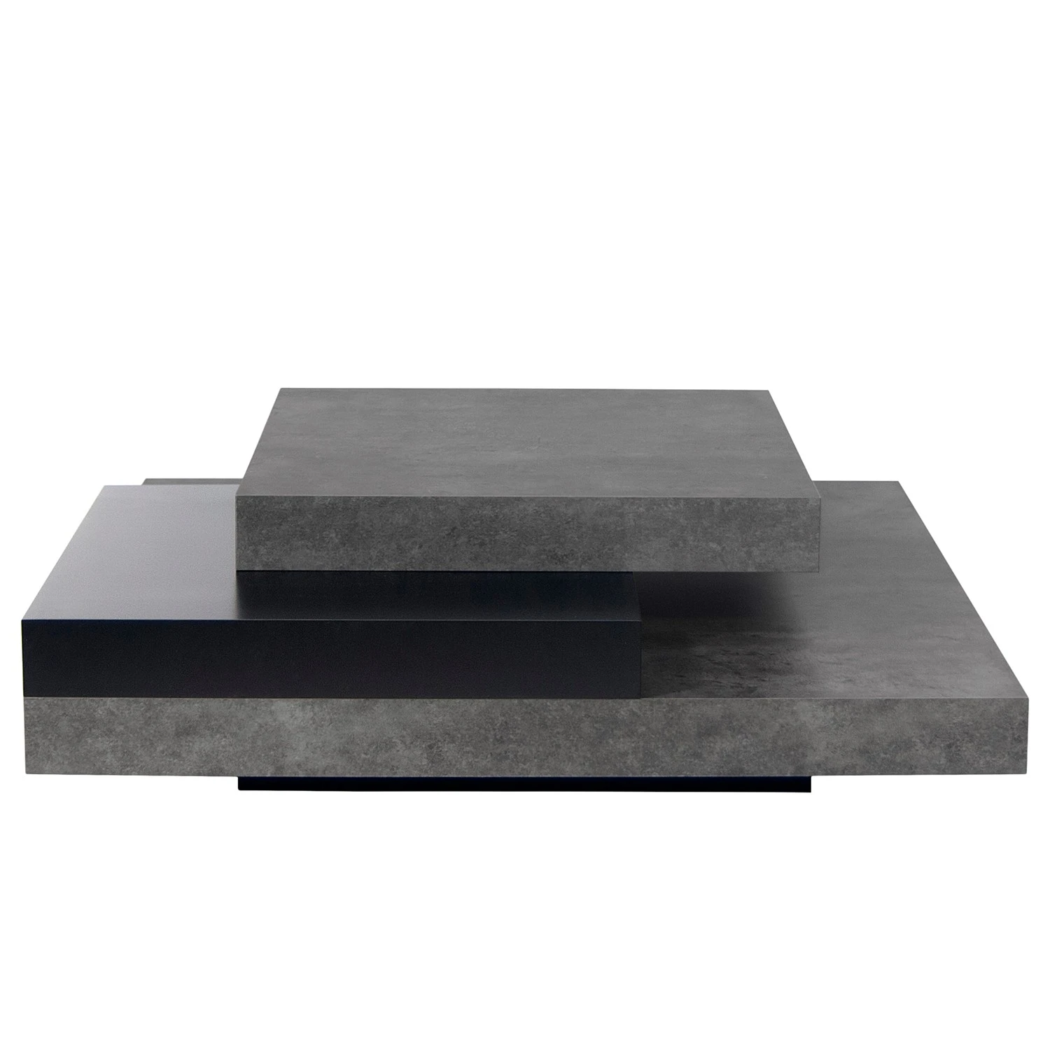 Temahome Couchtisch Slate - Beton Dekor / Schwarz 6 Temahome Couchtisch Slate - Beton Dekor / Schwarz – Bild 6