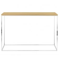 Temahome Konsolentisch Gleam - Eiche / Chrom -Wohnzimmermöbel boutique en ligne 1000256005 210331 14502700254 DETAILS P000000001000256005