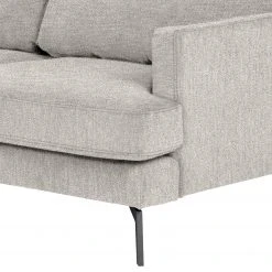 Studio Copenhagen Ecksofa Vieux Bourg - Flachgewebe Nona: Hellgrau - Longchair davorstehend links -Wohnzimmermöbel boutique en ligne 1000256645 210722 16141600955 DETAILS P000000001000256645