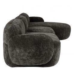 Studio Copenhagen Ecksofa Vieux Colpo - Microfaser Alana: Dunkelgrau - Breite: 344 cm - Longchair davorstehend rechts -Wohnzimmermöbel boutique en ligne 1000256663 210722 16142301148 DETAILS P000000001000256663