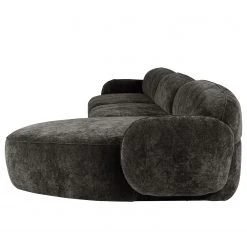 Studio Copenhagen Ecksofa Vieux Colpo - Microfaser Alana: Dunkelgrau - Breite: 344 cm - Longchair davorstehend rechts -Wohnzimmermöbel boutique en ligne 1000256663 210722 16142301150 DETAILS P000000001000256663