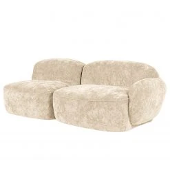 Studio Copenhagen Sofa Vieux Colpo (2-Sitzer) - Microfaser Alana: Creme - Armlehne davorstehend rechts