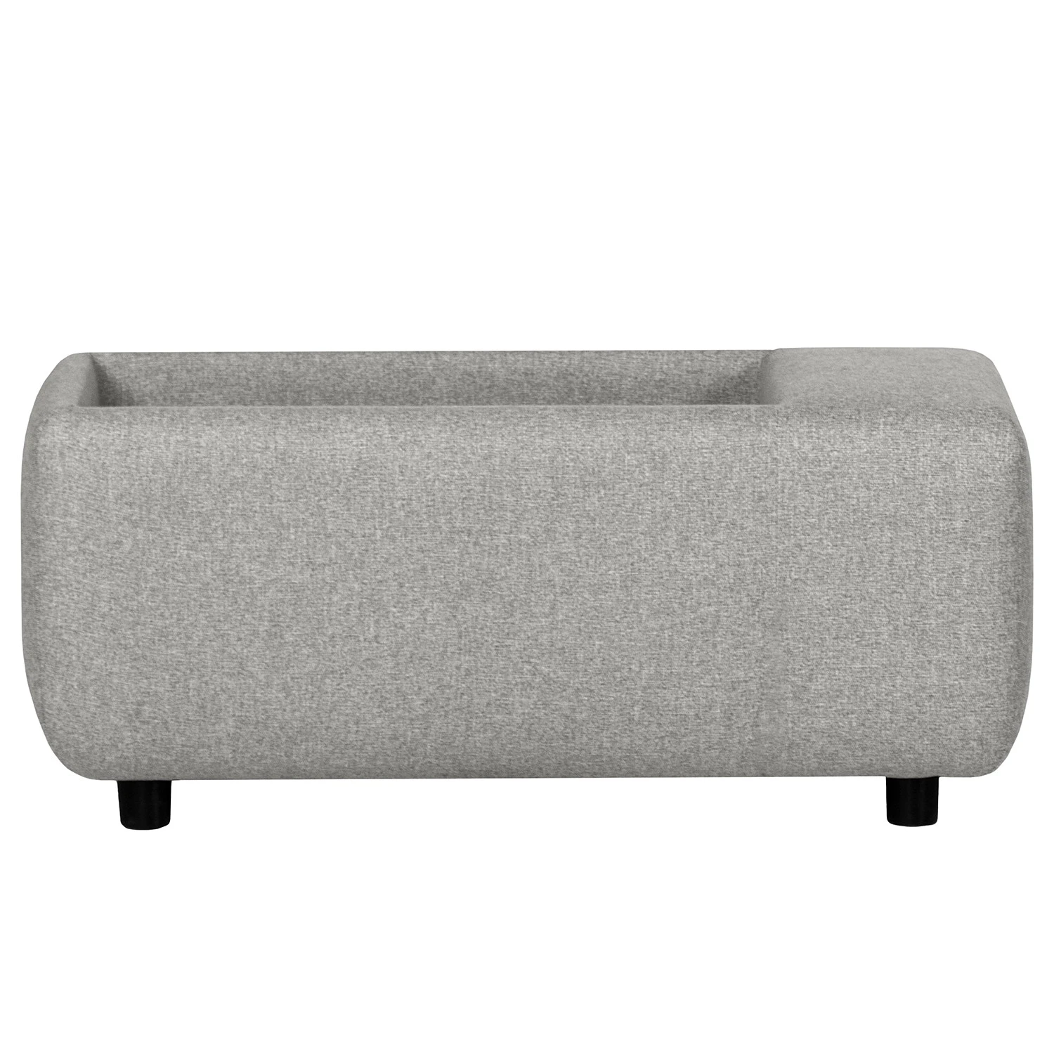 Bizzarto Polsterhocker Imbert - Webstoff Sogol: Rauchgrau - Keine Funktion 3 Bizzarto Polsterhocker Imbert - Webstoff Sogol: Rauchgrau - Keine Funktion – Bild 3