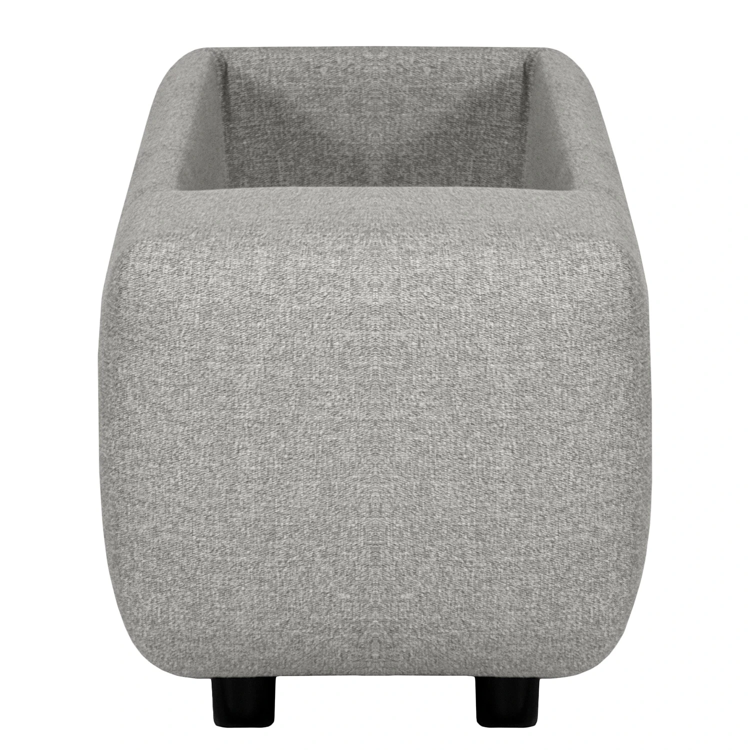 Bizzarto Polsterhocker Imbert - Webstoff Sogol: Rauchgrau - Keine Funktion 5 Bizzarto Polsterhocker Imbert - Webstoff Sogol: Rauchgrau - Keine Funktion – Bild 5