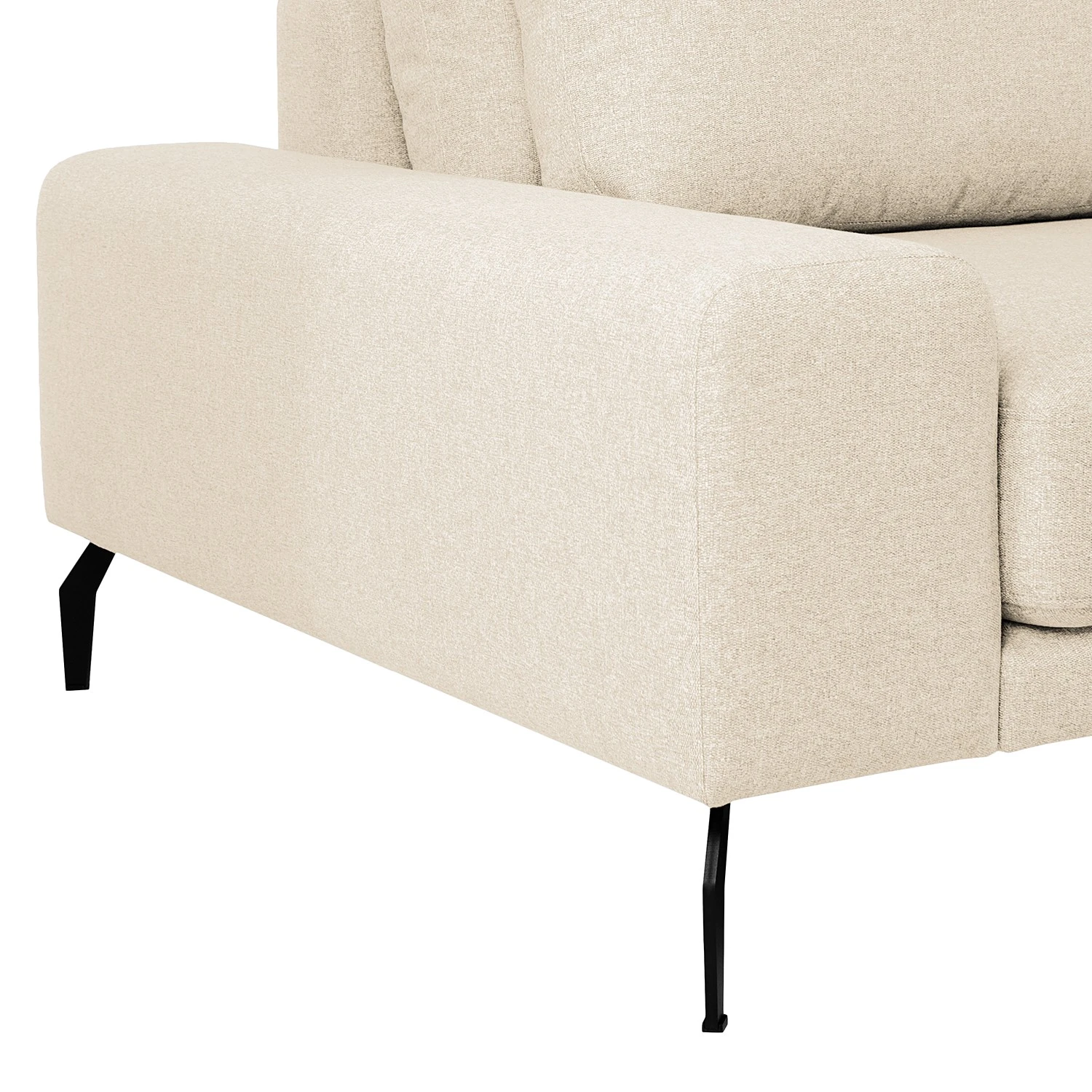 Bizzarto Ecksofa Penda II - Webstoff Sogol: Creme - Longchair davorstehend rechts 7 Bizzarto Ecksofa Penda II - Webstoff Sogol: Creme - Longchair davorstehend rechts – Bild 7