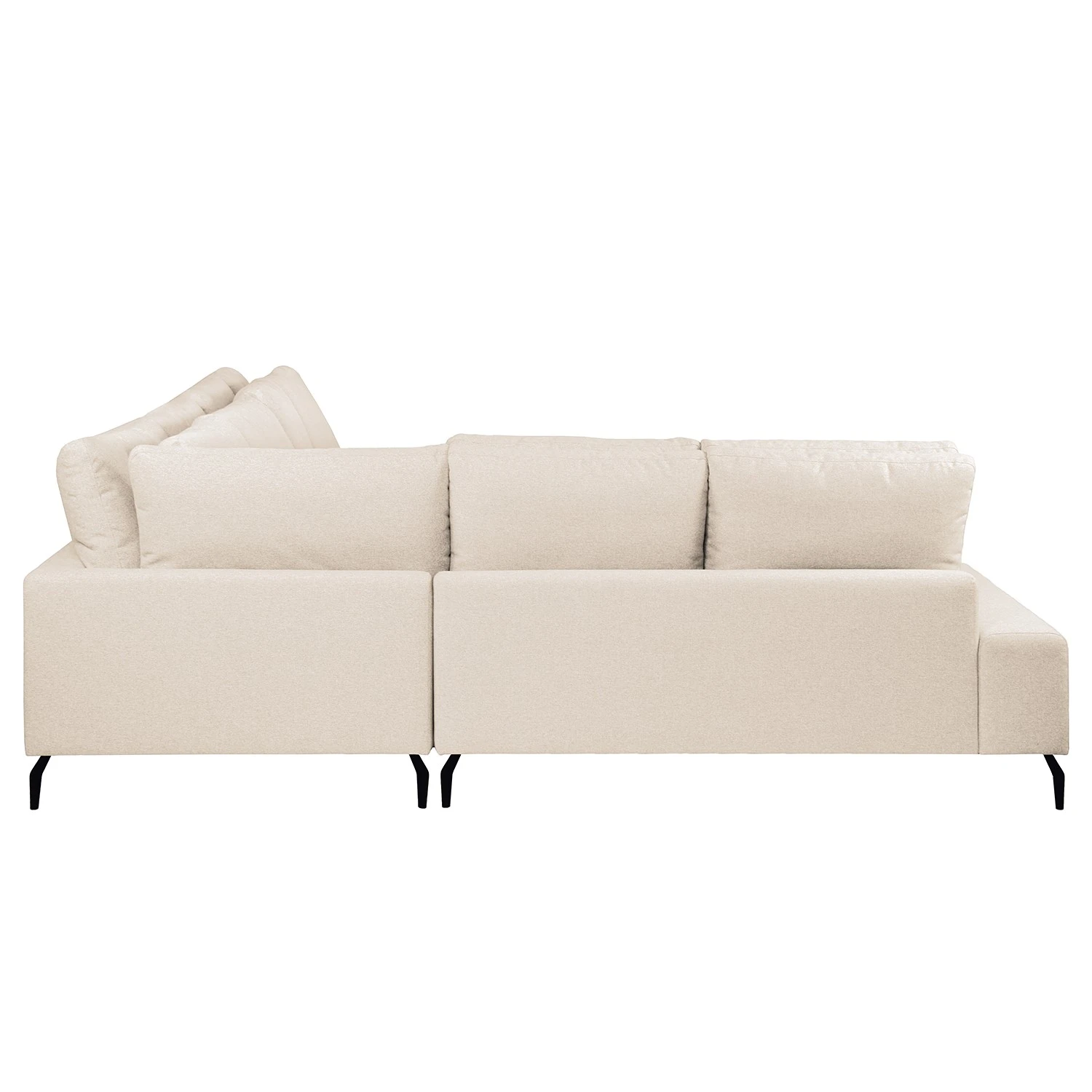 Bizzarto Ecksofa Penda - Webstoff Sogol: Creme - Longchair beidseitig montierbar 4 Bizzarto Ecksofa Penda - Webstoff Sogol: Creme - Longchair beidseitig montierbar – Bild 4