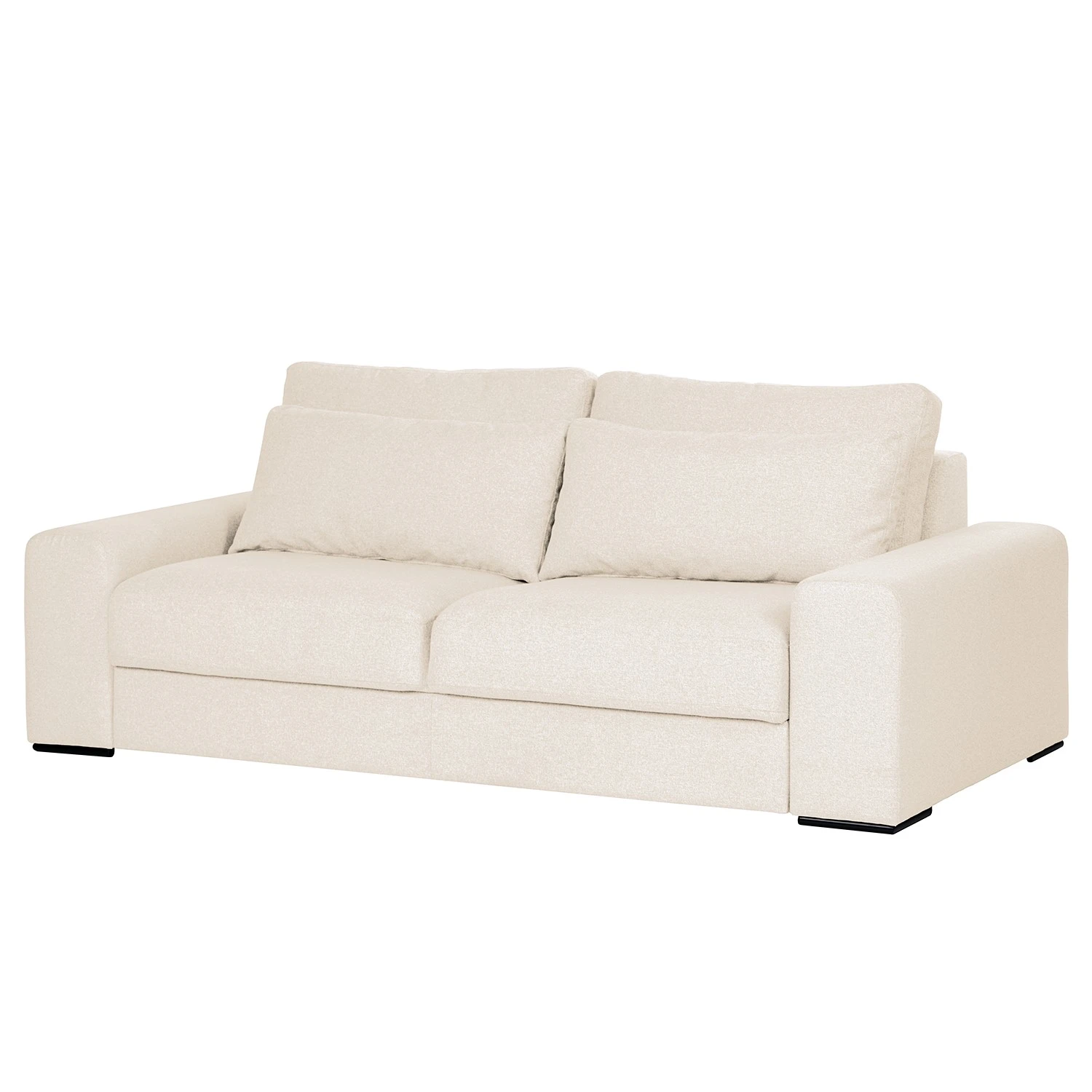 Bizzarto Sofa Gurabo (3-Sitzer) - Webstoff Sogol: Creme 1 Bizzarto Sofa Gurabo (3-Sitzer) - Webstoff Sogol: Creme