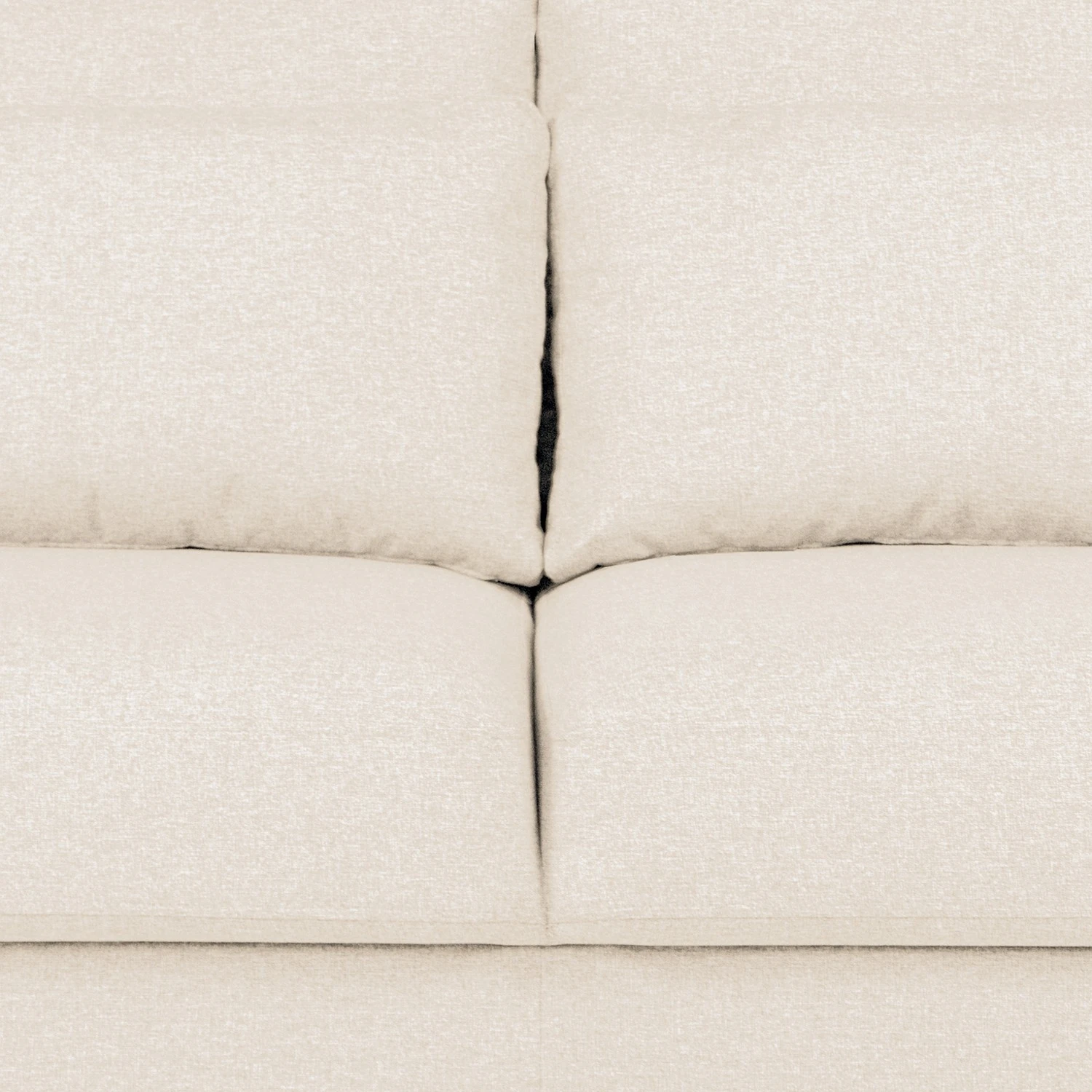 Bizzarto Sofa Gurabo (3-Sitzer) - Webstoff Sogol: Creme 6 Bizzarto Sofa Gurabo (3-Sitzer) - Webstoff Sogol: Creme – Bild 6