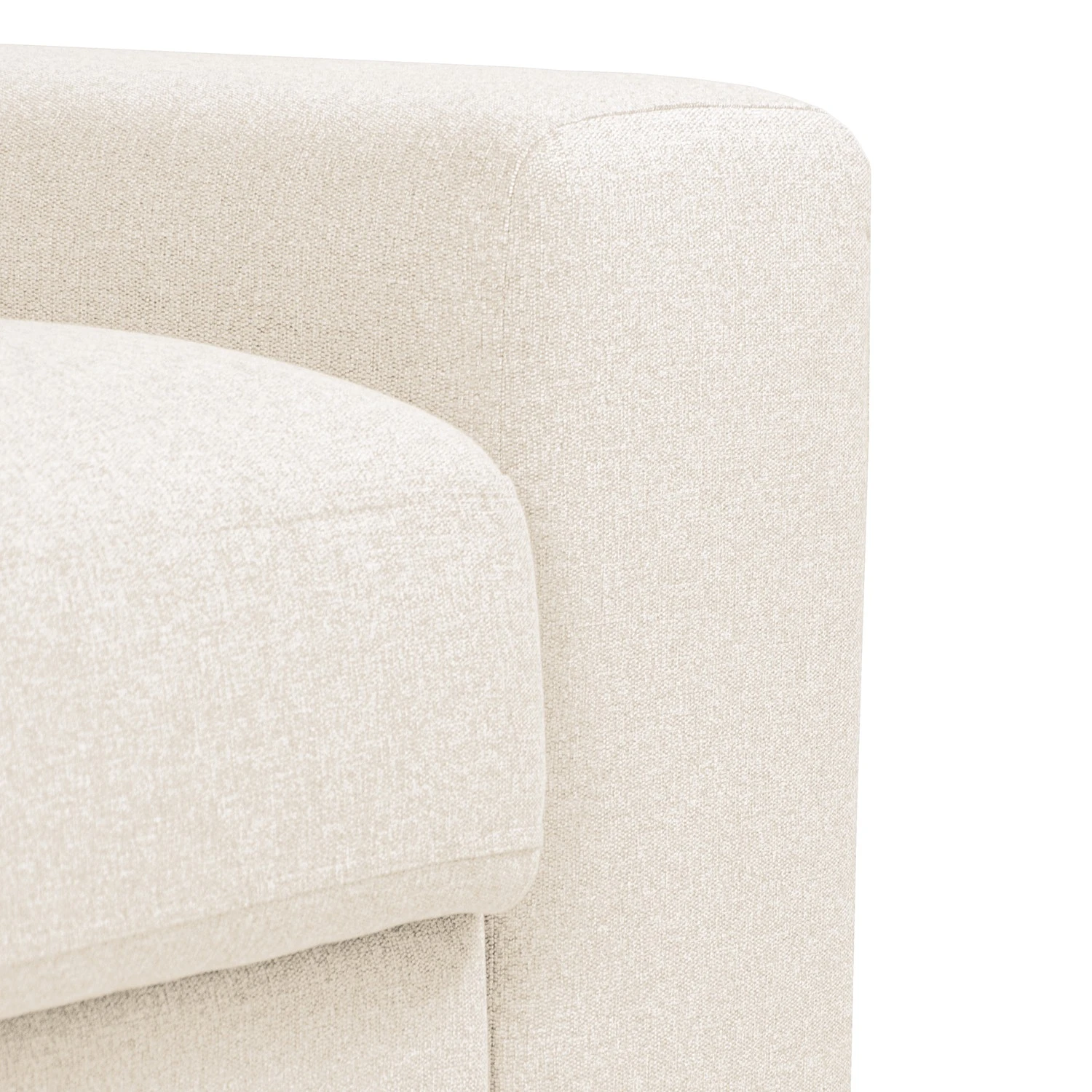 Bizzarto Ecksofa Gurabo I - Webstoff Sogol: Creme - Longchair davorstehend links - Mit Schlaffunktion 14 Bizzarto Ecksofa Gurabo I - Webstoff Sogol: Creme - Longchair davorstehend links - Mit Schlaffunktion – Bild 14