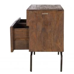 Wolf-Möbel TV-Lowboard Carving - Akazie massiv -Wohnzimmermöbel boutique en ligne 1000256998 220520 032 DETAILS P000000001000256998