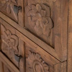 Wolf-Möbel Kommode Carving - Akazie massiv 34 Wolf-Möbel Kommode Carving - Akazie massiv -Wohnzimmermöbel boutique en ligne 1000257008 220520 036 DETAILS P000000001000257008