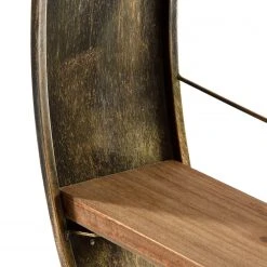 Ridgevalley Wandregal Coch - Eucalyptus teilmassiv - Eiche Dekor / Messing -Wohnzimmermöbel boutique en ligne 1000257206 210430 13012200111 DETAILS P000000001000257206