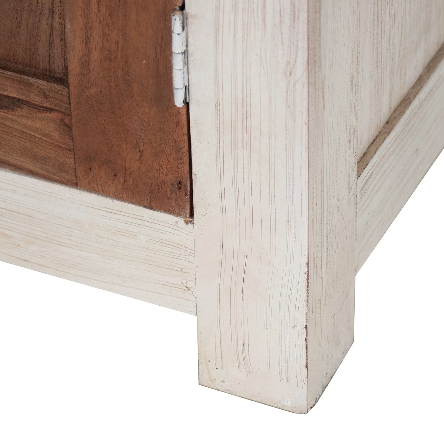 Wolf-Möbel Kommode Maison I - Akazie massiv - Akazie Stone / Antik Weiß 13 Wolf-Möbel Kommode Maison I - Akazie massiv - Akazie Stone / Antik Weiß – Bild 13