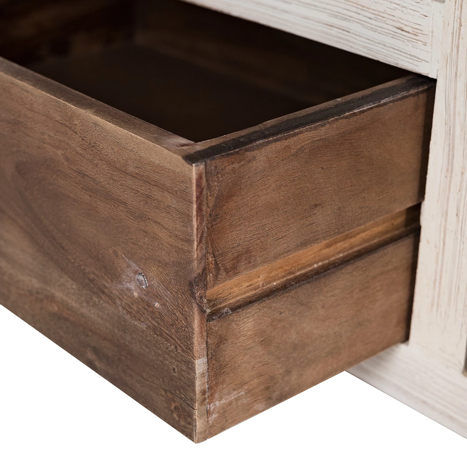 Wolf-Möbel TV-Lowboard Maison - Akazie massiv - Akazie Stone / Antik Weiß 10 Wolf-Möbel TV-Lowboard Maison - Akazie massiv - Akazie Stone / Antik Weiß – Bild 10