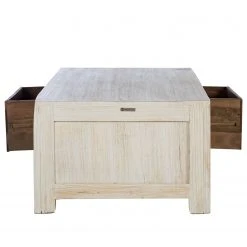 Wolf-Möbel Couchtisch Maison - Akazie massiv - Akazie Stone / Antik Weiß -Wohnzimmermöbel boutique en ligne 1000257254 220330 045 DETAILS P000000001000257254