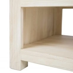 Wolf-Möbel Couchtisch Maison - Akazie massiv - Akazie Stone / Antik Weiß -Wohnzimmermöbel boutique en ligne 1000257254 220330 065 DETAILS P000000001000257254