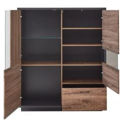 Red Living Highboard Batey - Haveleiche Dekor / Graphit 11 Red Living Highboard Batey - Haveleiche Dekor / Graphit -Wohnzimmermöbel boutique en ligne 1000257536 210429 08061400004 DETAILS P000000001000257536