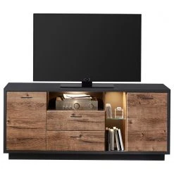 Red Living Sideboard Batey - Haveleiche Dekor / Graphit