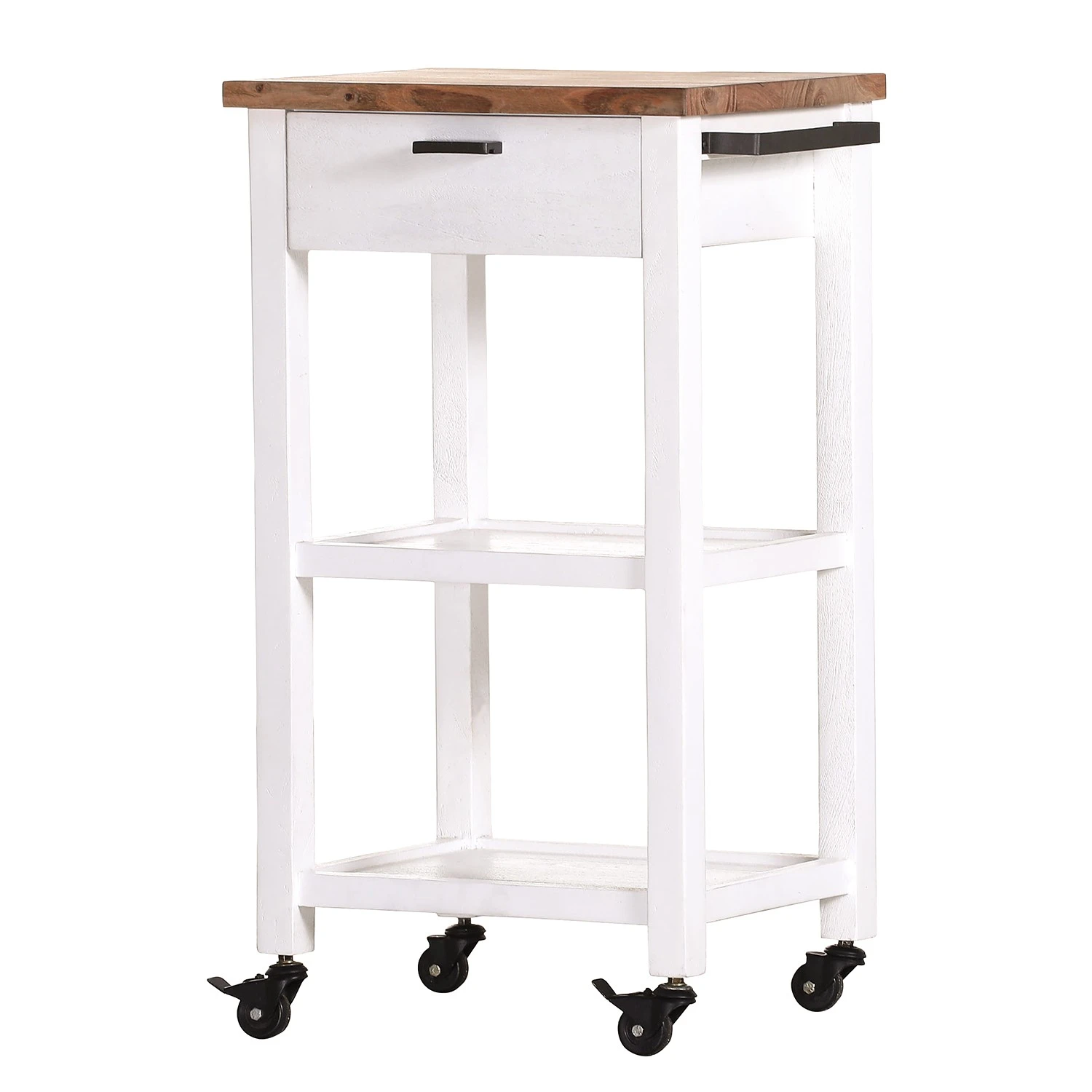 Red Living Servierwagen Pidula II - Akazie massiv / Metall - Akazie Weiß / Akazie 1 Red Living Servierwagen Pidula II - Akazie massiv / Metall - Akazie Weiß / Akazie