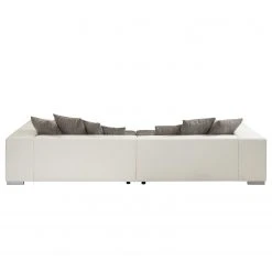 Loftscape Bigsofa Canton I - Kunstleder / Strukturstoff - Weiß / Hellgrau -Wohnzimmermöbel boutique en ligne 1000259786 210426 10174000005 DETAILS P000000001000259786