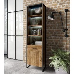 Red Living Wohnwand Turriers (3-teilig) - Fichte Dekor / Matt Schwarz 16 Red Living Wohnwand Turriers (3-teilig) - Fichte Dekor / Matt Schwarz -Wohnzimmermöbel boutique en ligne 1000259843 210413 14131900037 MOOD DETAILS P000000001000259843 mood