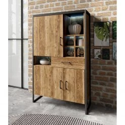 Red Living Wohnwand Turriers (3-teilig) - Fichte Dekor / Matt Schwarz 17 Red Living Wohnwand Turriers (3-teilig) - Fichte Dekor / Matt Schwarz -Wohnzimmermöbel boutique en ligne 1000259843 210413 14132000038 MOOD DETAILS P000000001000259843 mood