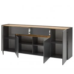 Norrwood Sideboard Olon - Anthrazit - Breite: 220 cm -Wohnzimmermöbel boutique en ligne 1000260644 210420 07401200050 DETAILS P000000001000260644