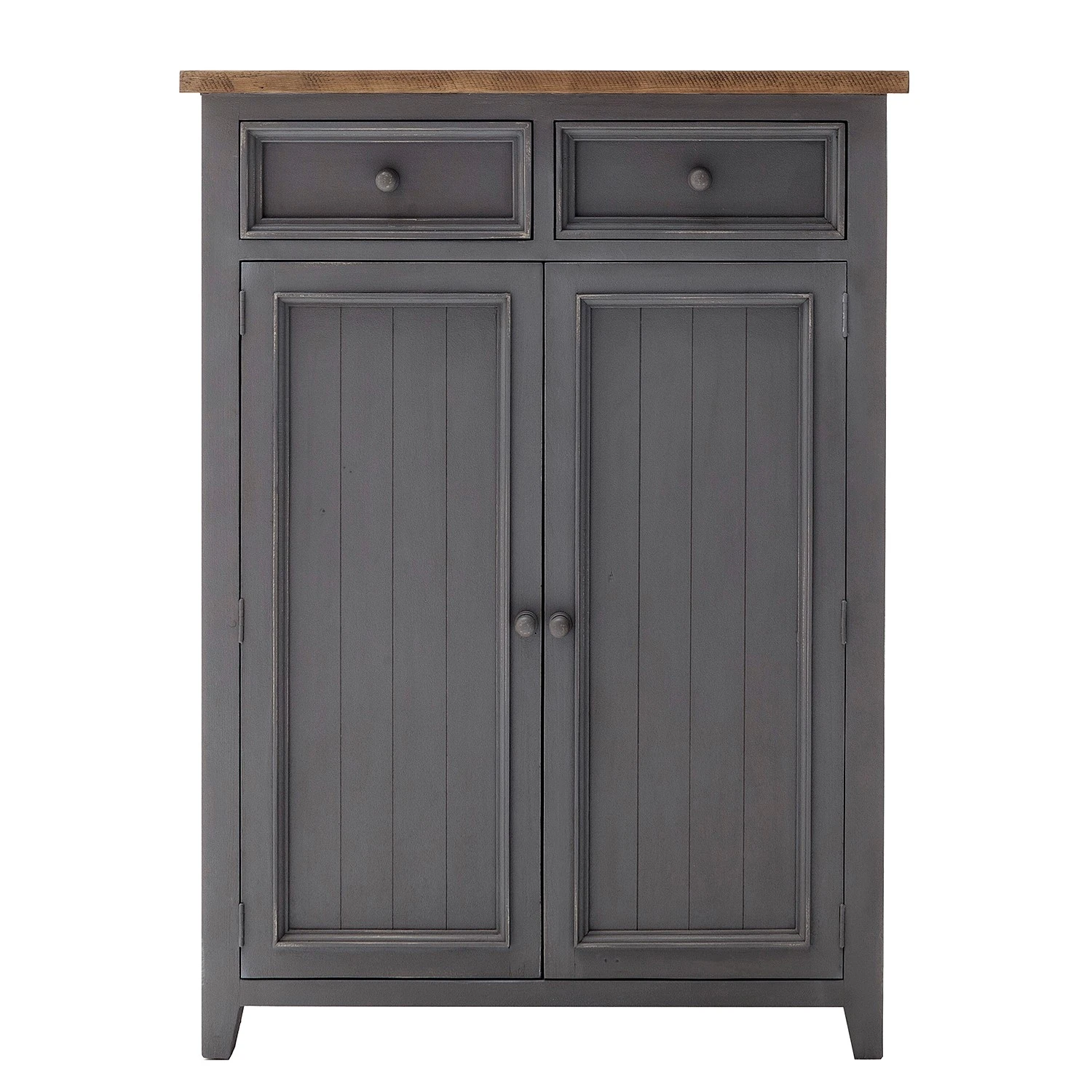 Maison Belfort Vertiko Balignton - Kiefer massiv - Grau 4 Maison Belfort Vertiko Balignton - Kiefer massiv - Grau – Bild 4