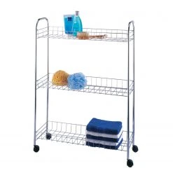 WENKO Servierwagen Slim - Metall - Silber 7 WENKO Servierwagen Slim - Metall - Silber -Wohnzimmermöbel boutique en ligne 1000260958 210423 13365600235 DETAILS P000000001000260958