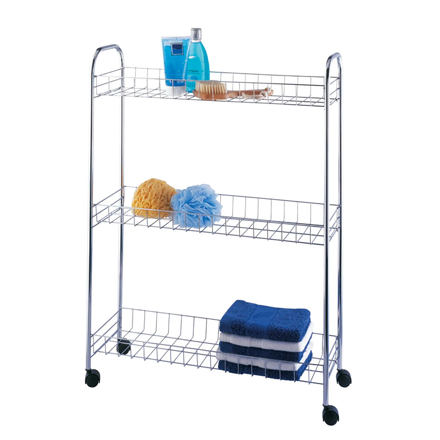 WENKO Servierwagen Slim - Metall - Silber 4 WENKO Servierwagen Slim - Metall - Silber – Bild 4